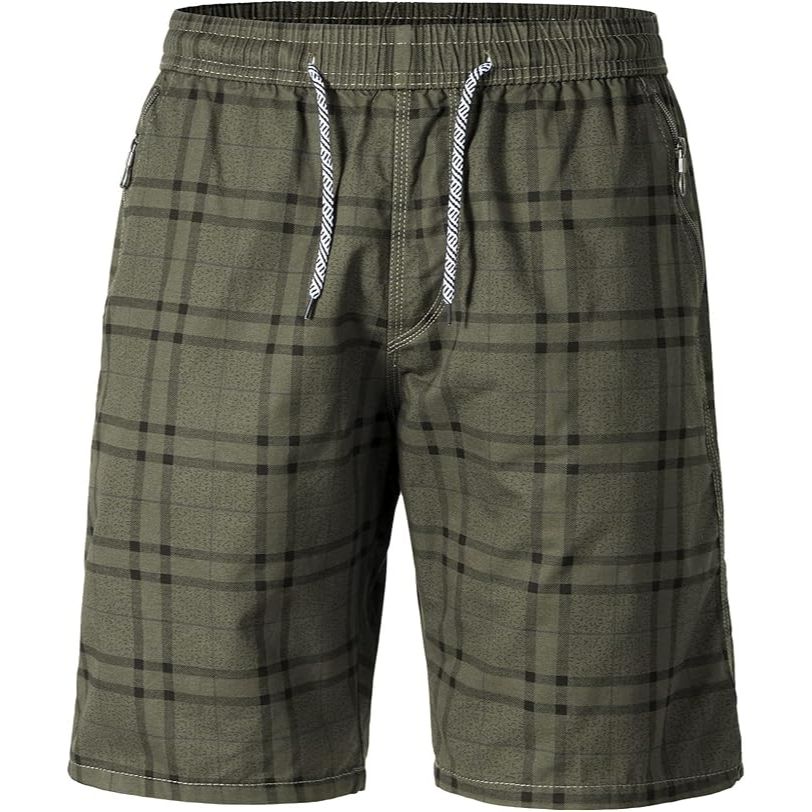 Men’s Cotton Drawstring Casual Shorts