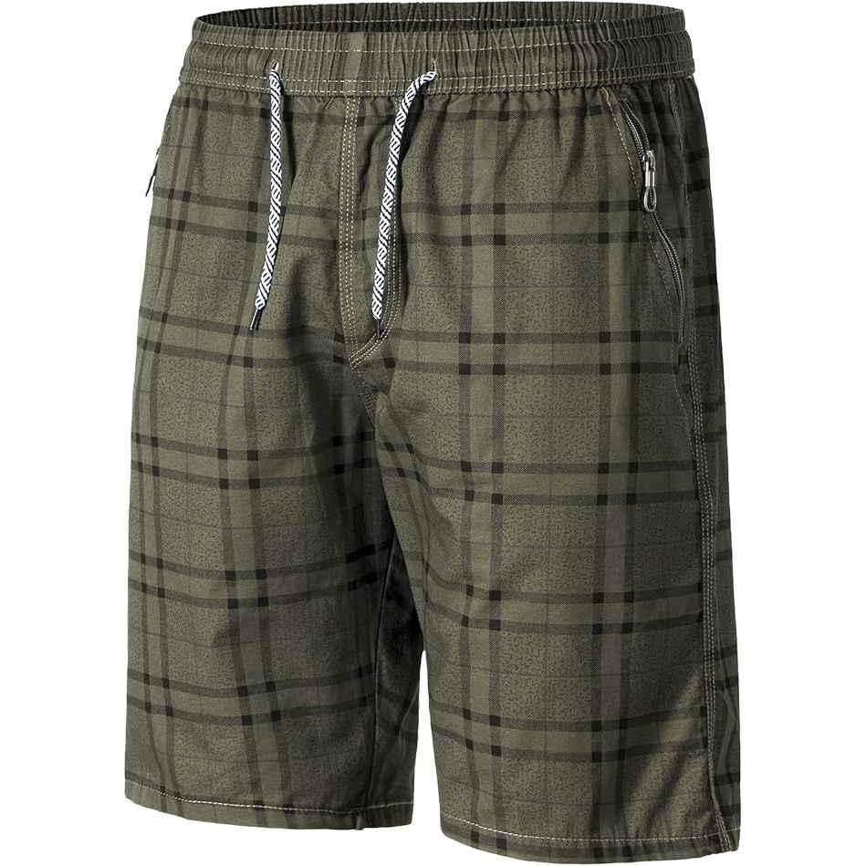 Men’s Cotton Drawstring Casual Shorts